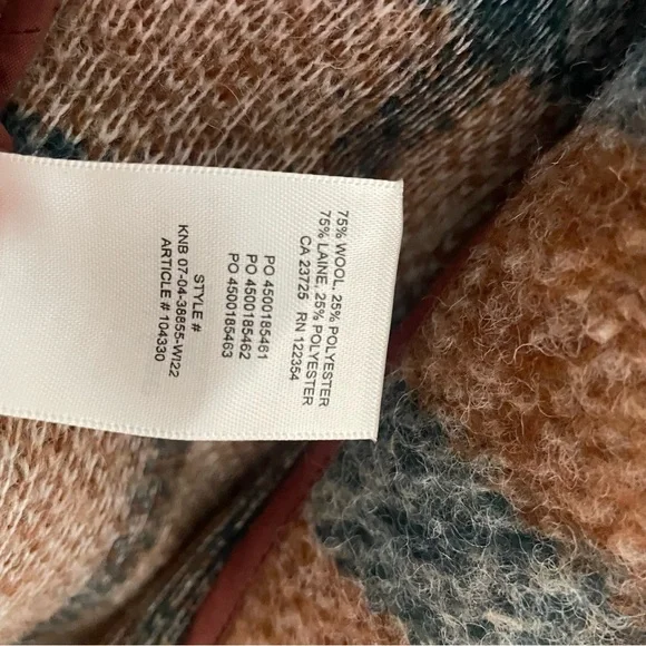 Aritzia Wilfred Free Elm Plaid Jacket - Picture 7 of 8